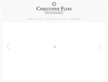 Tablet Screenshot of christophe-flers.com